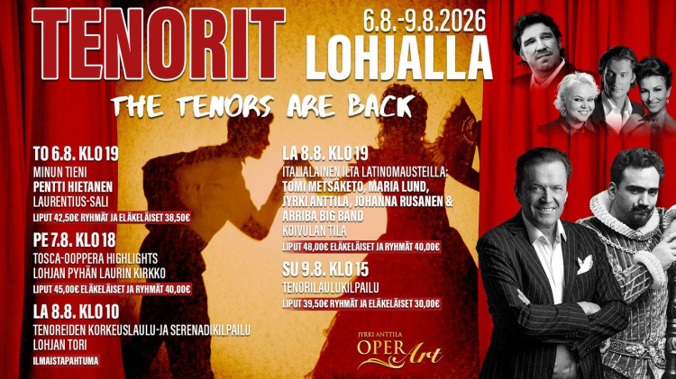 Tenori Lohjalla -mainoskuva