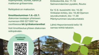 retkimainos ja ilmoittautuminen