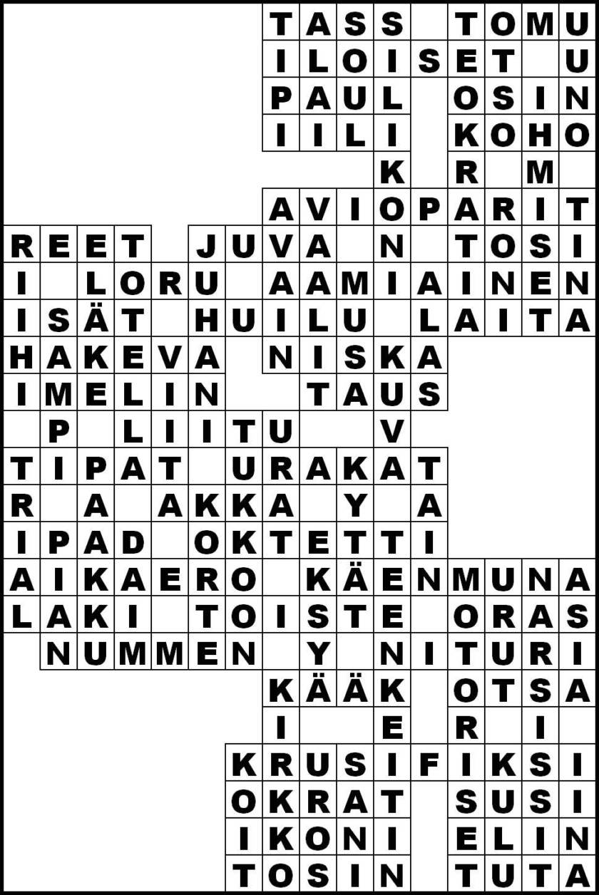 Ristikon ratkaisu