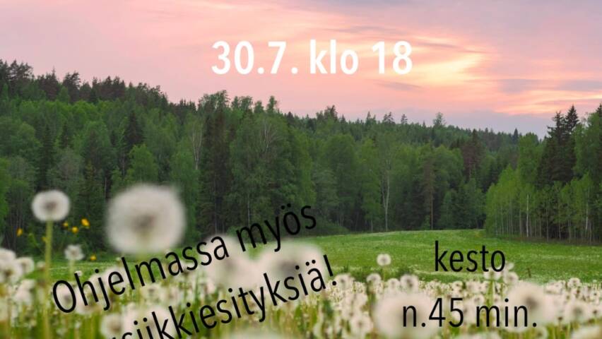 Tule laulamaan, mukana Elisa Ahola ja viulisti Inari Stark