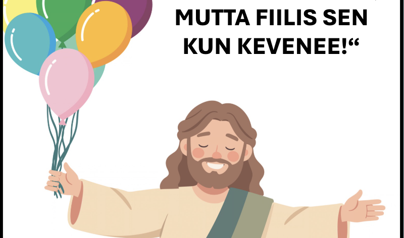 Jeesus ja ilmapalloja