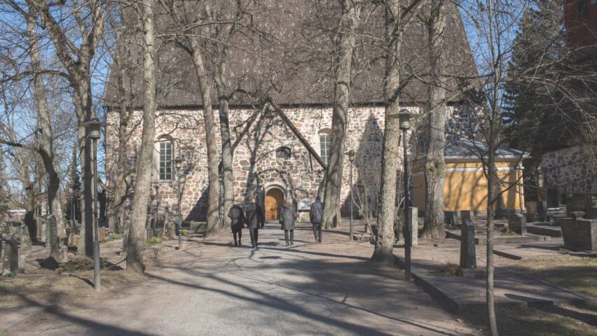 Pyhän Laurin kirkko.